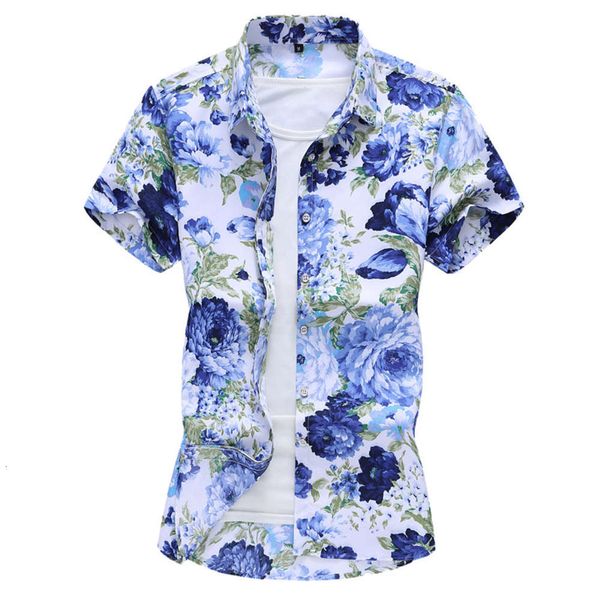 men's shirt 2020 summer slim print oversize men's short sleeve shirt c7058, White;black
men's shirt 2020 summer slim print oversize men's short sleeve shirt c7058, White;black