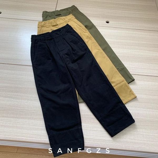 women's pants & capris flanging straight tube overalls trousers casual 2021 paragraph, Black;white
women's pants & capris flanging straight tube overalls trousers casual 2021 paragraph, Black;white