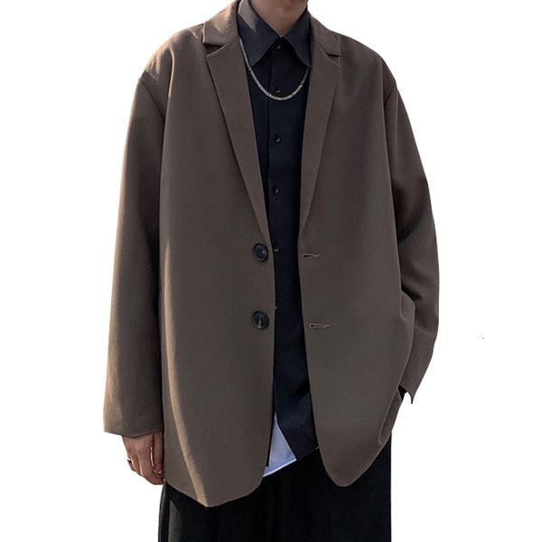 men's suits & blazers jacket casual coat 2021 fashion autumn slim korean business style loose retro day hip hop clothing, White;black
men's suits & blazers jacket casual coat 2021 fashion autumn slim korean business style loose retro day hip hop clothing, White;black