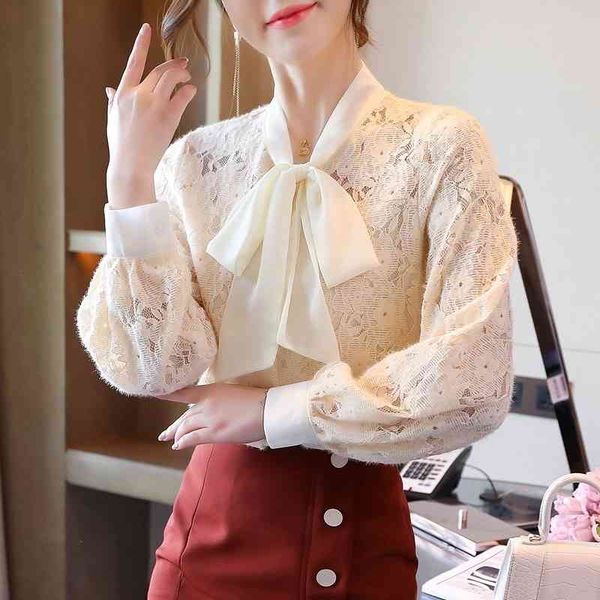 blusas style autumn winter korean-style bow neck lantern long sleeve lace bottoming women blouse shirt 955a 210420, White
blusas style autumn winter korean-style bow neck lantern long sleeve lace bottoming women blouse shirt 955a 210420, White