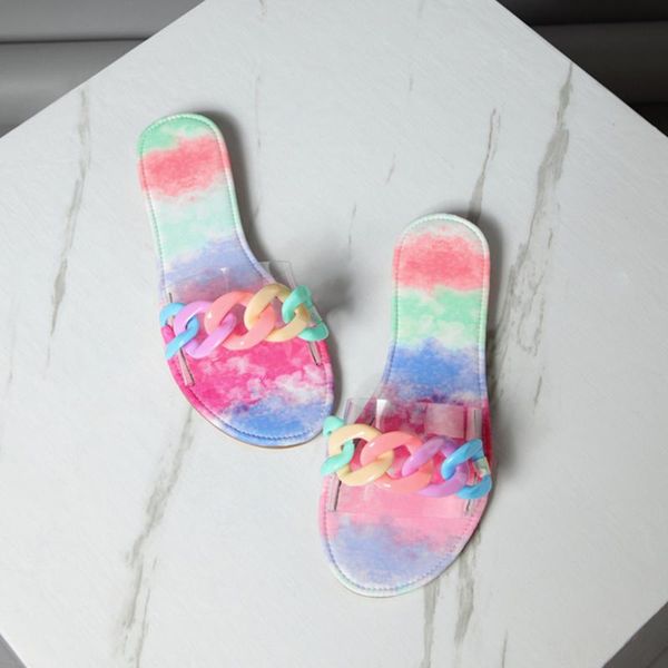 sandals sagace slippers 2021 summer women fashion casual flat retro chain pu transparent candy colors beach shoes, Black
sandals sagace slippers 2021 summer women fashion casual flat retro chain pu transparent candy colors beach shoes, Black