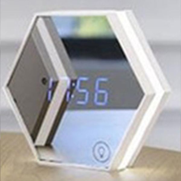 mirror alarm clock usb charging led table lamp brightness digital clocks with night light function other & accessories
mirror alarm clock usb charging led table lamp brightness digital clocks with night light function other & accessories