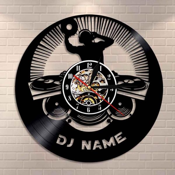 wall clocks disc jockey record art home decor clock custom logo dj name handmade personalized gift for men
wall clocks disc jockey record art home decor clock custom logo dj name handmade personalized gift for men