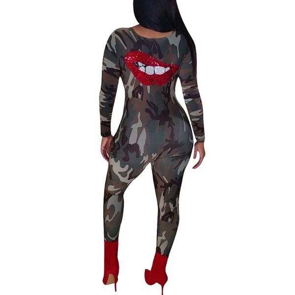 women's jumpsuits & rompers ahvit camouflage mouth printed casual women playsuits long sleeve skinny nightclub romper ol5242, Black;white
women's jumpsuits & rompers ahvit camouflage mouth printed casual women playsuits long sleeve skinny nightclub romper ol5242, Black;white