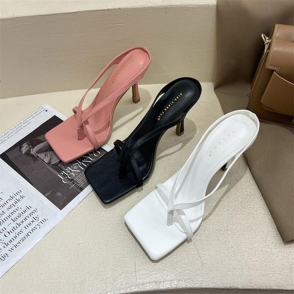 slippers summer women sandals narrow band vintage square toe high heels flip flops thong v shape design shoes, Black
slippers summer women sandals narrow band vintage square toe high heels flip flops thong v shape design shoes, Black