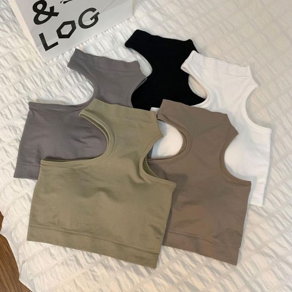 yoga outfit women bra chic asymmetrical white knitting camis tank high street ladies sleeveless vest slim crop sports
yoga outfit women bra chic asymmetrical white knitting camis tank high street ladies sleeveless vest slim crop sports