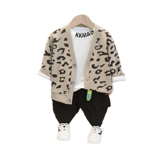 clothing sets baby boys cotton clothes children spring autumn shirts leopard jacket pants 3pcs/sets out kids fashion toddler casual tracksui, White
clothing sets baby boys cotton clothes children spring autumn shirts leopard jacket pants 3pcs/sets out kids fashion toddler casual tracksui, White