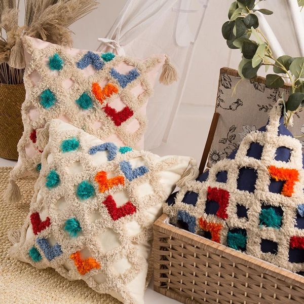 pillow case product pure cotton cushion cover tufted embroidered folk-custom pillowcase sofa home decor throw
pillow case product pure cotton cushion cover tufted embroidered folk-custom pillowcase sofa home decor throw