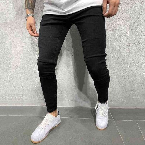 classic cowboys young man jogging pants pencil jeans slim men trousers casual pocket streetwear mens denim 210716, Blue
classic cowboys young man jogging pants pencil jeans slim men trousers casual pocket streetwear mens denim 210716, Blue