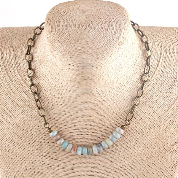 chains rh fashion bohemian jewelry accessory retro chain links stone necklace female boho gift drop, Silver
chains rh fashion bohemian jewelry accessory retro chain links stone necklace female boho gift drop, Silver