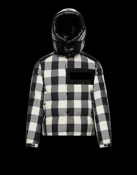 luxury france women's down jackets designer brand maya plaid thickening fashion trend short detachable hat winter coat, Black
luxury france women's down jackets designer brand maya plaid thickening fashion trend short detachable hat winter coat, Black