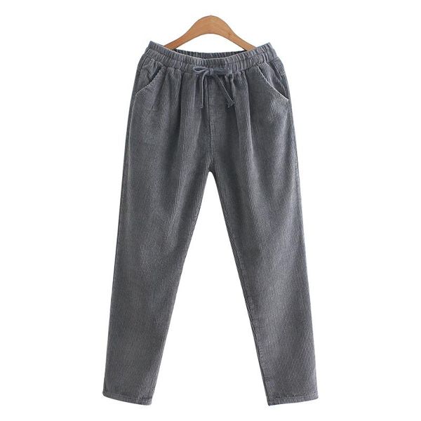 women's pants & capris winter female corduroy harem korean style retro velvet drawstring trousers fashion elastic waist loose warm swea, Black;white
women's pants & capris winter female corduroy harem korean style retro velvet drawstring trousers fashion elastic waist loose warm swea, Black;white