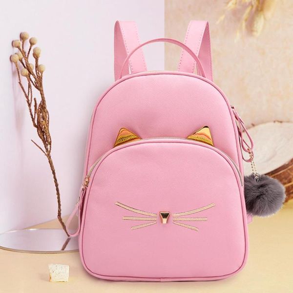 teenagers backpack pu leather school bags girl cartoon cat square satchel light small shoulder bag style
teenagers backpack pu leather school bags girl cartoon cat square satchel light small shoulder bag style