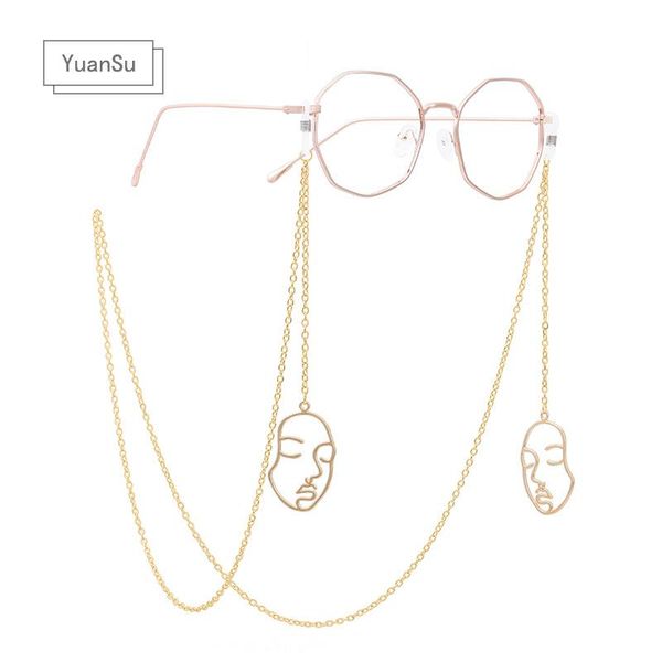 other fashion accessories characteristic trend of long rhyme golden copper wire face chain lolita beautiful necklace glasses, Silver
other fashion accessories characteristic trend of long rhyme golden copper wire face chain lolita beautiful necklace glasses, Silver