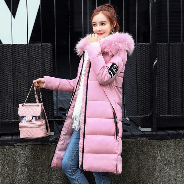 women's down & parkas zogaa winter long warm thicken jacket big faux fur hooded slim coat fashion zipper solid outerwear 8 colors, Black
women's down & parkas zogaa winter long warm thicken jacket big faux fur hooded slim coat fashion zipper solid outerwear 8 colors, Black