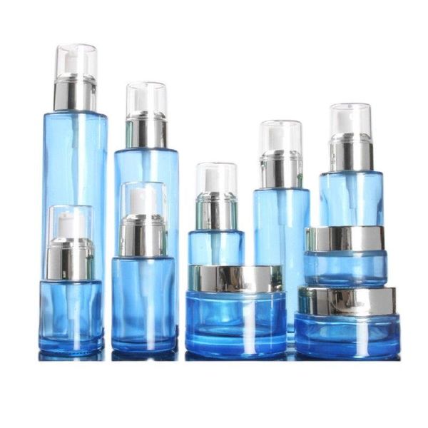 storage bottles & jars 120ml 100ml 60ml 30ml 20ml empty clear blue glass bottle cosmetic container spray lotion pump cream 50g 30g 20g 8piec
storage bottles & jars 120ml 100ml 60ml 30ml 20ml empty clear blue glass bottle cosmetic container spray lotion pump cream 50g 30g 20g 8piec