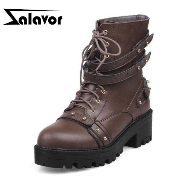 boots zalavor plus size 32-43 retro pu leather woman ankle round toe punk daily casual winter warm fur shoes women buckle botas, Black
boots zalavor plus size 32-43 retro pu leather woman ankle round toe punk daily casual winter warm fur shoes women buckle botas, Black