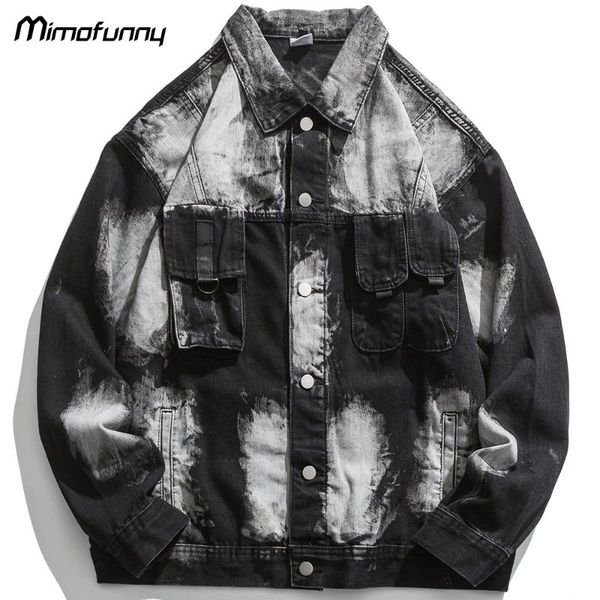men's jackets hip hop denim jacket men multi-pocket tie dye printed streetwear autumn adjustable ribbon hipster cargo high street cowbo, Black;brown
men's jackets hip hop denim jacket men multi-pocket tie dye printed streetwear autumn adjustable ribbon hipster cargo high street cowbo, Black;brown