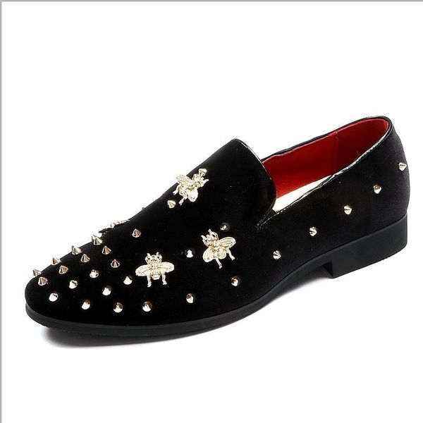 dress shoes design mens and metal toe men velvet italian handmade loafers luxury da36, Black
dress shoes design mens and metal toe men velvet italian handmade loafers luxury da36, Black