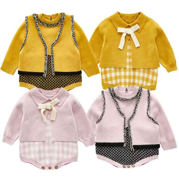 knit kids set princess cardigan+ romper blouse infant clothing girls clothes autumn winter suit baby outfit 210417, White
knit kids set princess cardigan+ romper blouse infant clothing girls clothes autumn winter suit baby outfit 210417, White