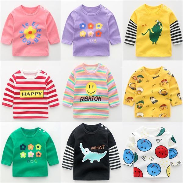0 4 years olds baby boys girls long sleeve cartoon clothing cute soft cotton girl flower bottoming shirt casual, Blue
0 4 years olds baby boys girls long sleeve cartoon clothing cute soft cotton girl flower bottoming shirt casual, Blue