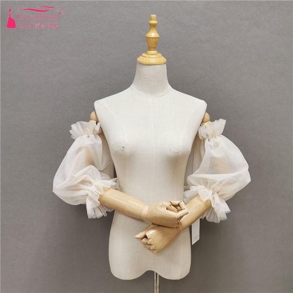 wraps & jackets half sleeves puff ruffles tulle vintage simple wrap bridesmaid bridal shawl dqg1203, White
wraps & jackets half sleeves puff ruffles tulle vintage simple wrap bridesmaid bridal shawl dqg1203, White