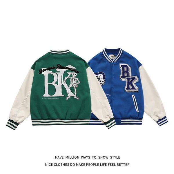 women's jackets arrival autumn spring collection letterman embroid women baseball varsity jacket men bomber stadium coat streetwear, Black;brown
women's jackets arrival autumn spring collection letterman embroid women baseball varsity jacket men bomber stadium coat streetwear, Black;brown