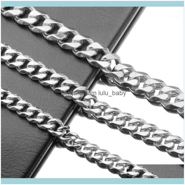 chains necklaces & pendants jewelry12/15/17/19mm fashion stainless steel sier color cuban curb chain cool mens womens necklace or bracelet c, Silver
chains necklaces & pendants jewelry12/15/17/19mm fashion stainless steel sier color cuban curb chain cool mens womens necklace or bracelet c, Silver