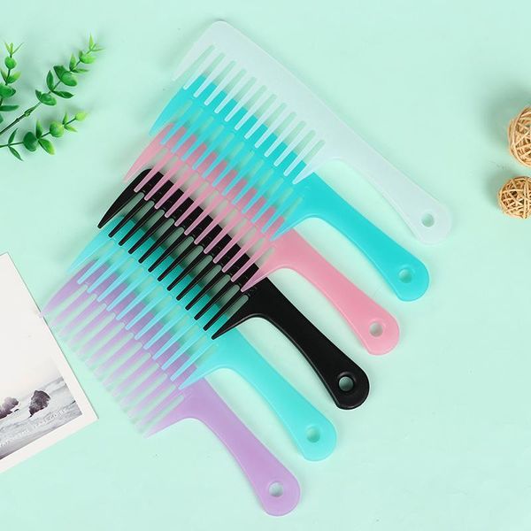 hair brushes anti-static large wide tooth comb women hanging hole handle grip curly hairbrush beauty combs hairdressing, Silver
hair brushes anti-static large wide tooth comb women hanging hole handle grip curly hairbrush beauty combs hairdressing, Silver