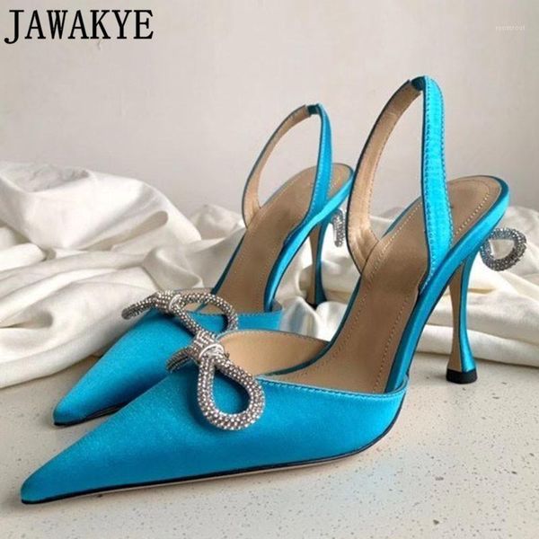 sandals jawakye bowtie bridal wedding shoes satin high heels stilettos women pointy toe crystal1, Black
sandals jawakye bowtie bridal wedding shoes satin high heels stilettos women pointy toe crystal1, Black