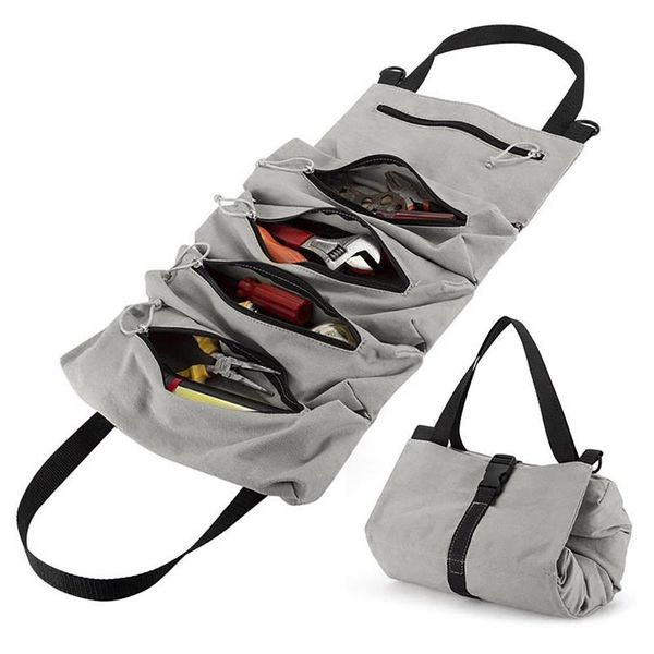 storage bags thick canvas bag portable tool large capacity multi-function roll wear pocket toolkit rolled travel organizer
storage bags thick canvas bag portable tool large capacity multi-function roll wear pocket toolkit rolled travel organizer
