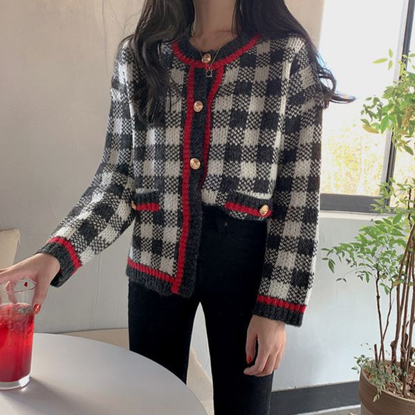 women's sweaters female knitted sweater, vintage jacket for women with korean fashion chess, autumn winter rp6u, White;black
women's sweaters female knitted sweater, vintage jacket for women with korean fashion chess, autumn winter rp6u, White;black