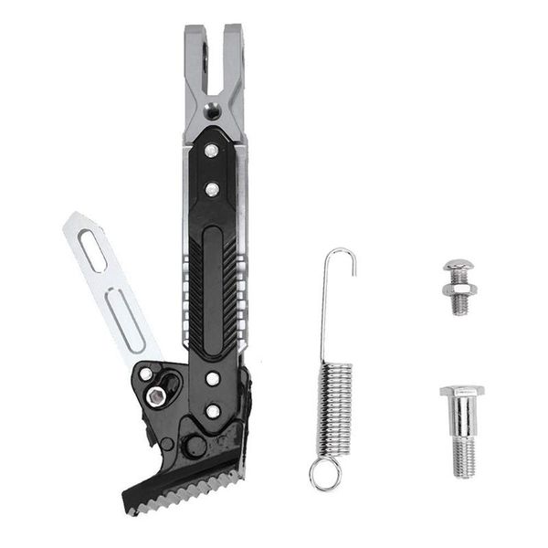 motorcycle mirrors universal adjustable parking stand, pedal, foot side bracket, modification accessories, silver
motorcycle mirrors universal adjustable parking stand, pedal, foot side bracket, modification accessories, silver