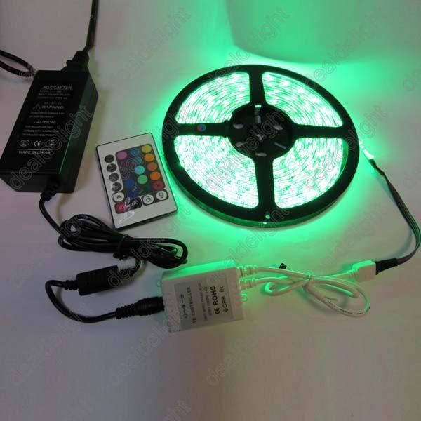 leds rgb waterproof flexible led strip light dc12v 5m/lot + 24 keys ir remote 12v 5a power adapter strips
leds rgb waterproof flexible led strip light dc12v 5m/lot + 24 keys ir remote 12v 5a power adapter strips