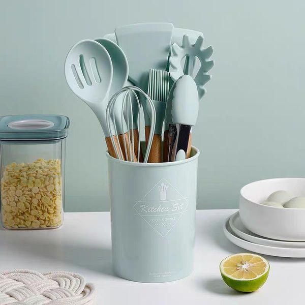 cooking utensils set non-stick spatula shovel wooden handle tools with storage box kitchen dinnerware sets
cooking utensils set non-stick spatula shovel wooden handle tools with storage box kitchen dinnerware sets