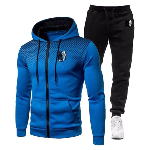 men's tracksuits 2021 brand sportswear autumn hoodie 2-piece set + trousers fitness suit fashion zipper cardigan, Gray
men's tracksuits 2021 brand sportswear autumn hoodie 2-piece set + trousers fitness suit fashion zipper cardigan, Gray