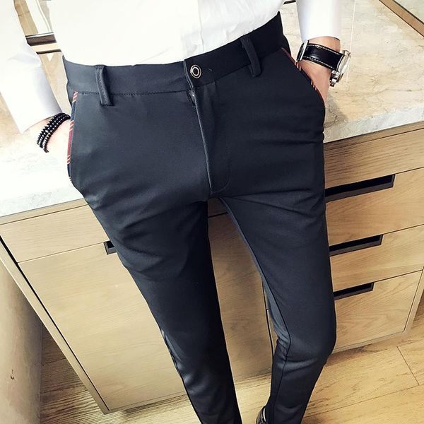 spring & autumn mens pants business casual small elasticity trousers men blue black pant men's
spring & autumn mens pants business casual small elasticity trousers men blue black pant men's