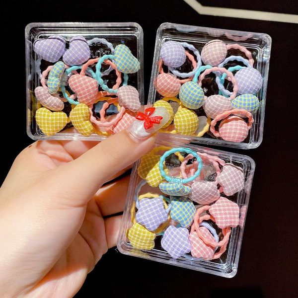hair accessories 10pcs set fashion kroean children small coluorfull baby girls shape dot plaid high elastic rubber band, Slivery;white
hair accessories 10pcs set fashion kroean children small coluorfull baby girls shape dot plaid high elastic rubber band, Slivery;white