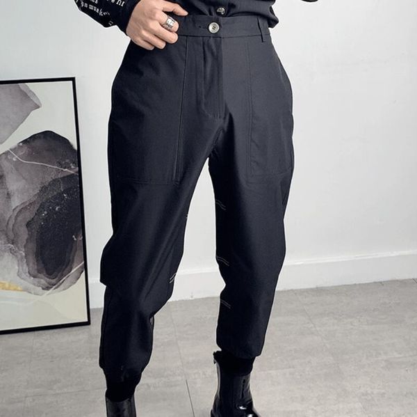 / autumn men's fashion personalized large size inside open-line wide-leg loose-fitting harem slacks/27-42 pants, Black
/ autumn men's fashion personalized large size inside open-line wide-leg loose-fitting harem slacks/27-42 pants, Black