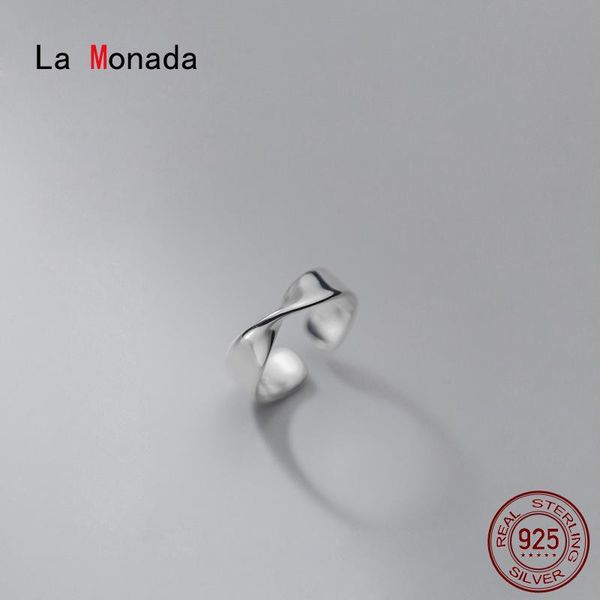cluster rings la monada 44-49mm 925 sterling silver for women little finger twist jewelry ring on girls, Golden;silver
cluster rings la monada 44-49mm 925 sterling silver for women little finger twist jewelry ring on girls, Golden;silver
