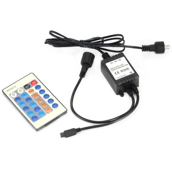 other lighting system 24 key waterproof rf ir remote control w/ power adapter led lights controller dimmer for strip
other lighting system 24 key waterproof rf ir remote control w/ power adapter led lights controller dimmer for strip