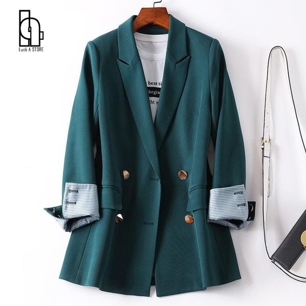 women's suits & blazers luck a women autumn suit jacket vintage female korean office lady spring fashion design temperament double brea, White;black
women's suits & blazers luck a women autumn suit jacket vintage female korean office lady spring fashion design temperament double brea, White;black