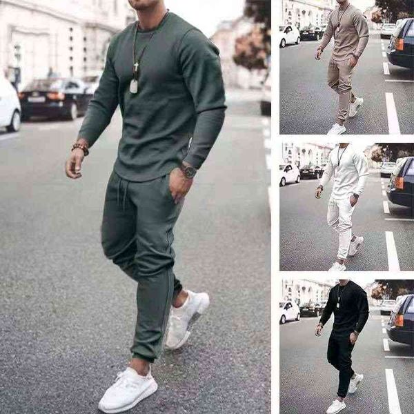 men's 2021 spring and autumn selling sweater long sve slim fit leisure sports suit men's trend multicolor, Gray
men's 2021 spring and autumn selling sweater long sve slim fit leisure sports suit men's trend multicolor, Gray