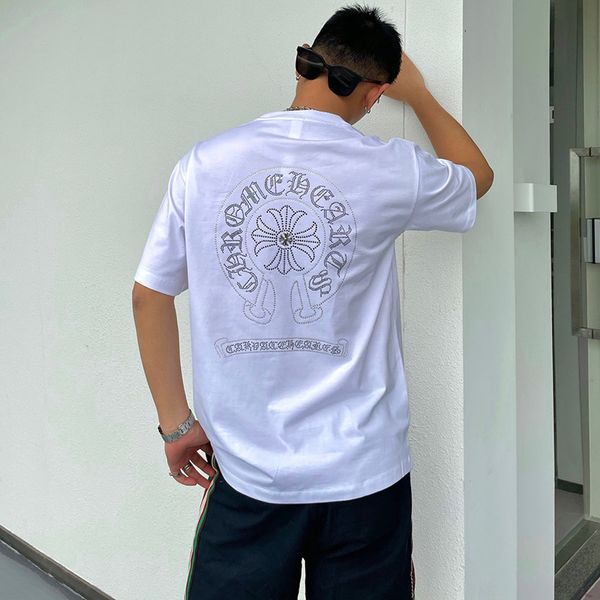 summer horseshoe tao2021 new crosin spring better drill short sleeve t sleeve mens womens fashion brand, White;black
summer horseshoe tao2021 new crosin spring better drill short sleeve t sleeve mens womens fashion brand, White;black