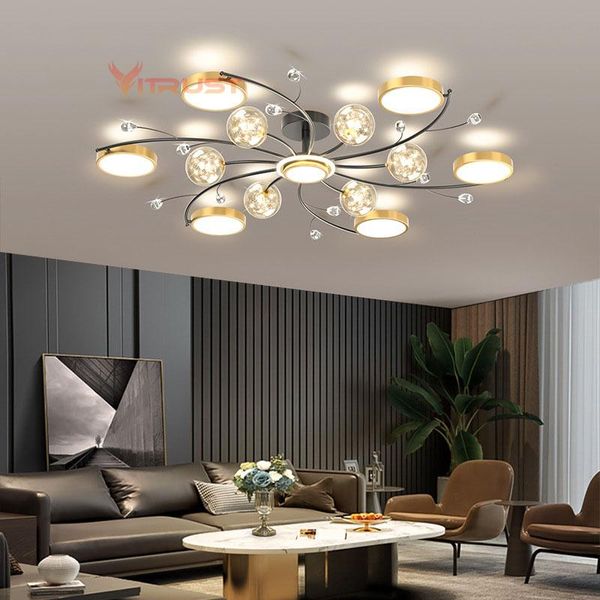 chandeliers modern led chandelier lamp crystal nordic black gold bedroom dining room hanging pendant dimmable home lights
chandeliers modern led chandelier lamp crystal nordic black gold bedroom dining room hanging pendant dimmable home lights
