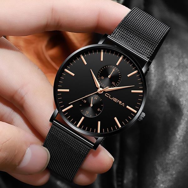 wristwatches relogio masculino brand minimalist men's watches ultrathin steel mesh bracelet quartz gold pointer male clock, Slivery;brown
wristwatches relogio masculino brand minimalist men's watches ultrathin steel mesh bracelet quartz gold pointer male clock, Slivery;brown