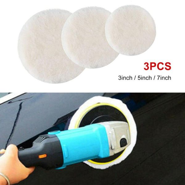 care products white polishing pad 3pcs bonnet buffing buffer polisher soft wool washable
care products white polishing pad 3pcs bonnet buffing buffer polisher soft wool washable