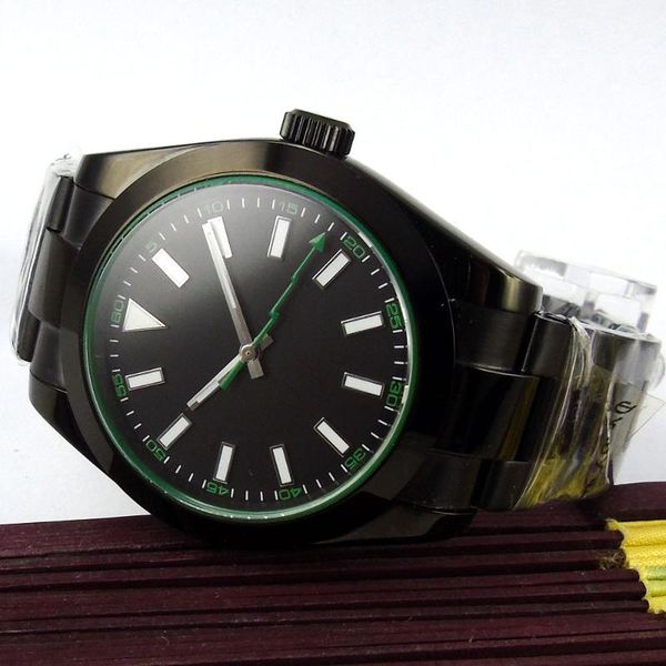 wristwatches 40mm black sterile dial sapphire glass date case back pvd coated automatic mens wristwatch, Slivery;brown
wristwatches 40mm black sterile dial sapphire glass date case back pvd coated automatic mens wristwatch, Slivery;brown
