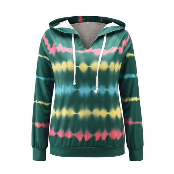 women's sweatshirt tie-dye heartbeat printing hooded sweater autumn and winter all-match casual loose yoga outfits, White;red
women's sweatshirt tie-dye heartbeat printing hooded sweater autumn and winter all-match casual loose yoga outfits, White;red