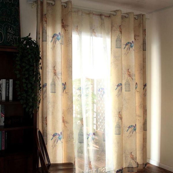 curtain & drapes kitchen window curtains panel blackout for living room american rustic decorative birds printed bedroom
curtain & drapes kitchen window curtains panel blackout for living room american rustic decorative birds printed bedroom